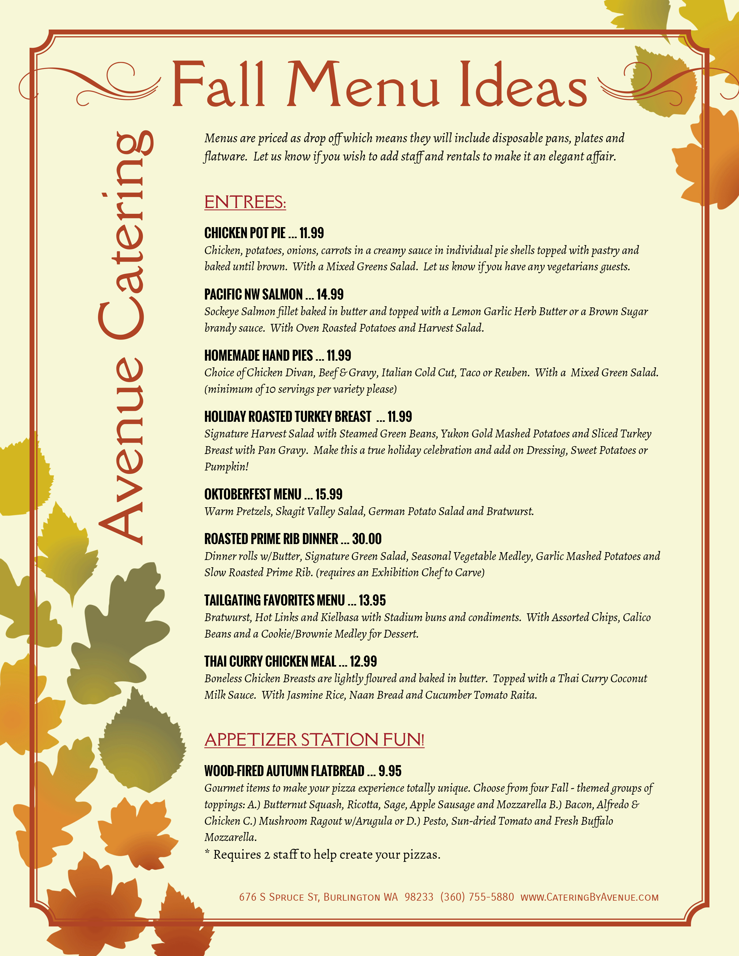 Inspired Ideas For Fall Menus Restaurant Hospitality Rezfoods Resep
